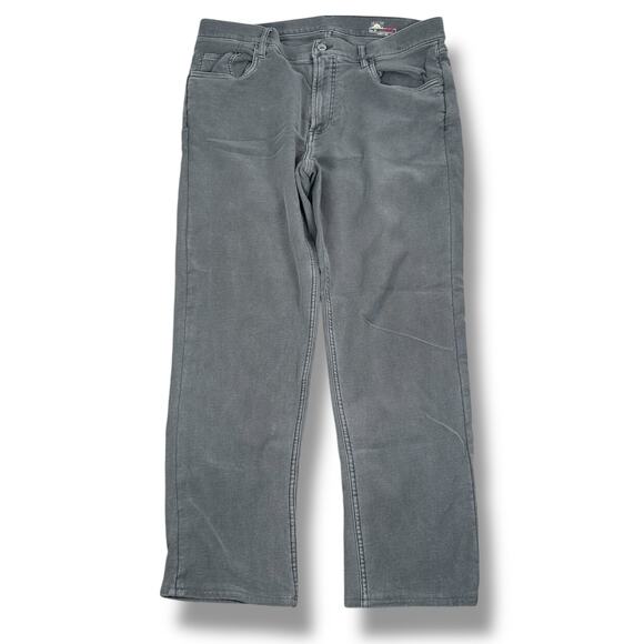 Faherty Stretch Terry 5 Pocket Pant Men's 36 Slate Gray Straight Leg Classic - Picture 1 of 11